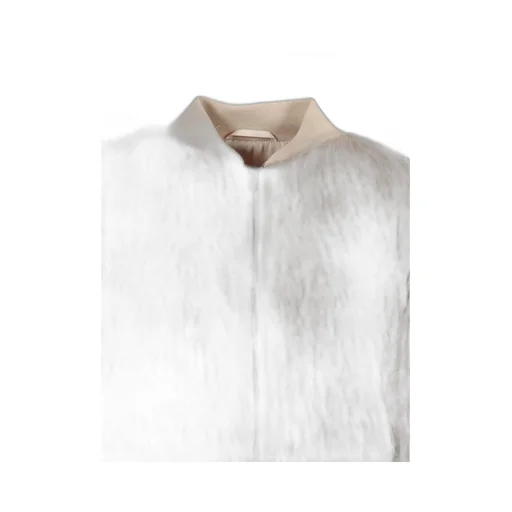 Peserico Aurea Fringed Bomber Jacket