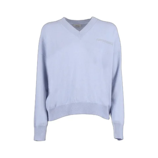 Peserico V-Neck Embellished Knitted Jumper