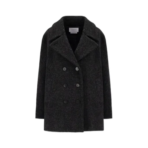 Double-Breasted Wool Coat