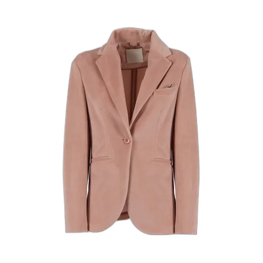Circolo 1901 Slim Long Velour Jacket