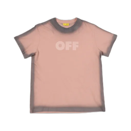 Off-White Kids Logo Printed Crewneck T-Shirt