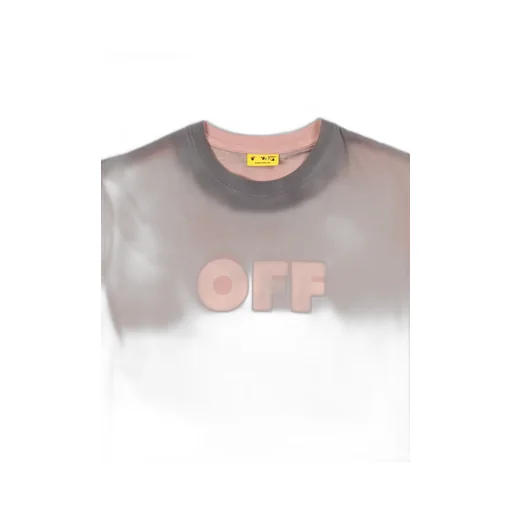 Off-White Kids Logo Printed Crewneck T-Shirt