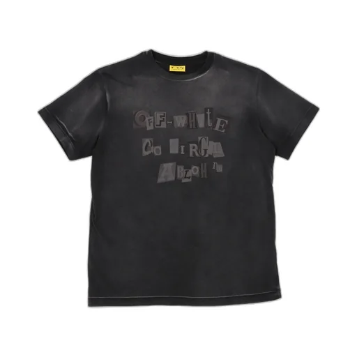 Off-White Kids Logo Printed Crewneck T-Shirt