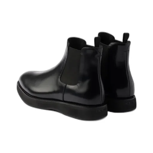Prada Elasticated-Panel Slip-On Chelsea Boots