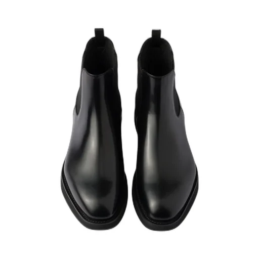 Prada Elasticated-Panel Slip-On Chelsea Boots