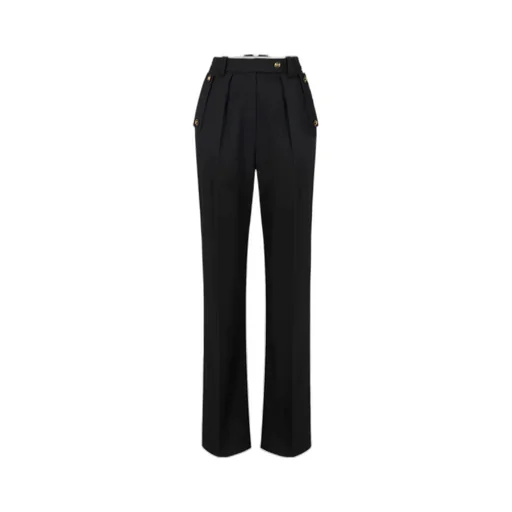 Elisabetta Franchi Gabardine Trousers