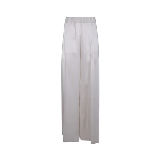 Dames Pleated-Pocket Trousers
