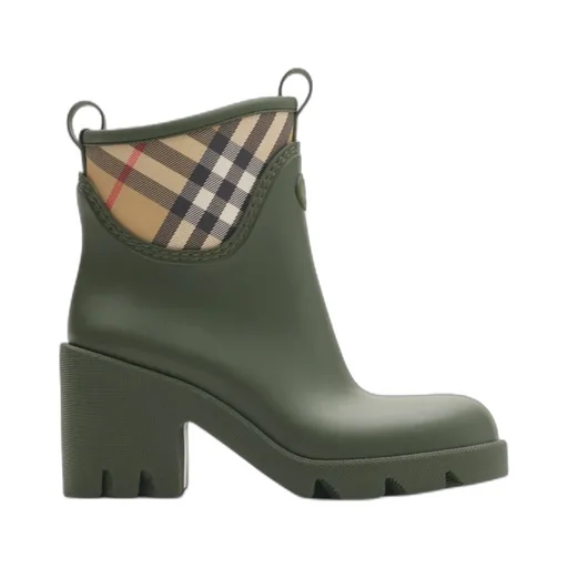 Burberry Marsh Stamp Heeled Low Boots