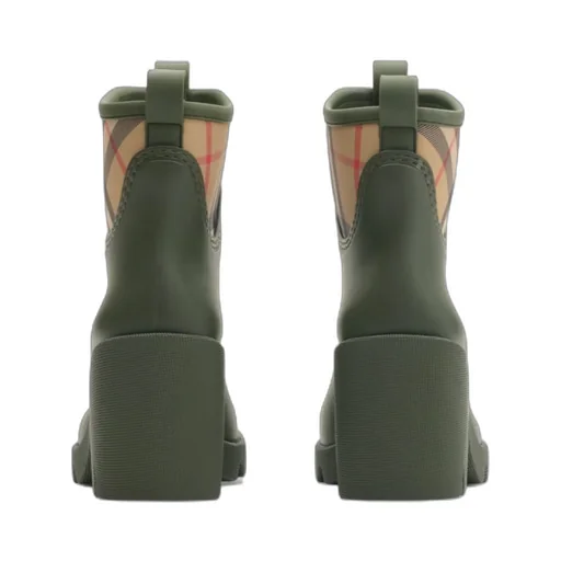 Burberry Marsh Stamp Heeled Low Boots