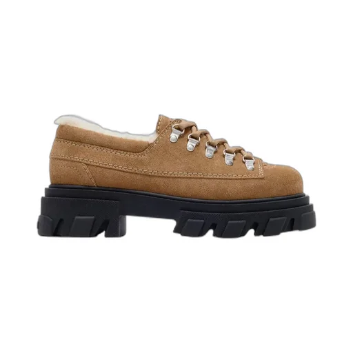 Cleated Derbies In Brown