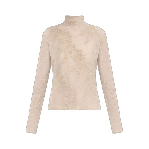 Ganni Floral Motif Sweater