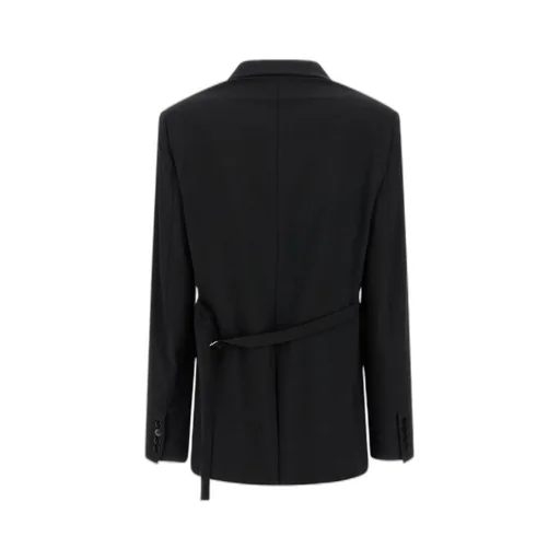 Nensi Dojaka Belted Blazer Jacket