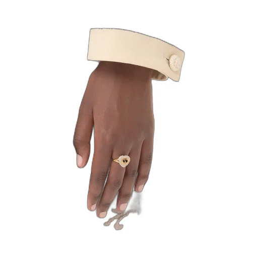 Coeur Royal Ring In Metal, Enamel And Swarovski® Crystals