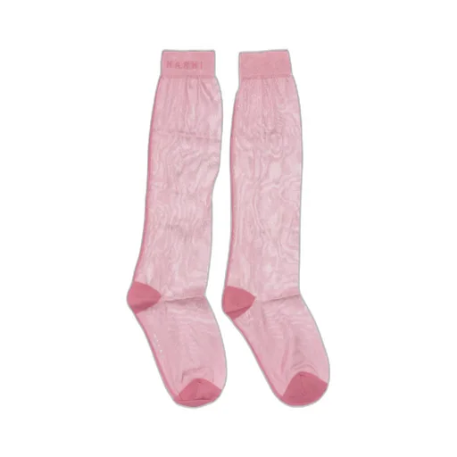 Logo-Detail Sheer Socks