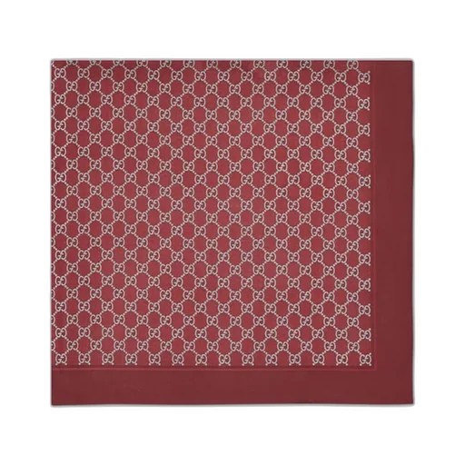 Laminated Printed Silk Twill Carré