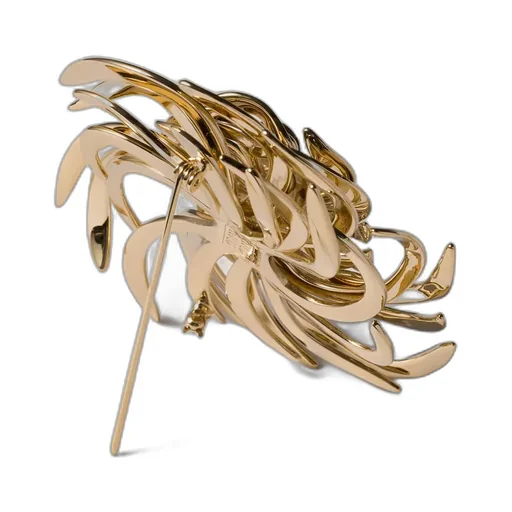 Miu Miu Logo-Engraved Brooch