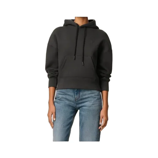 Ami Paris Ami De Coeur Drawstring Hoodie