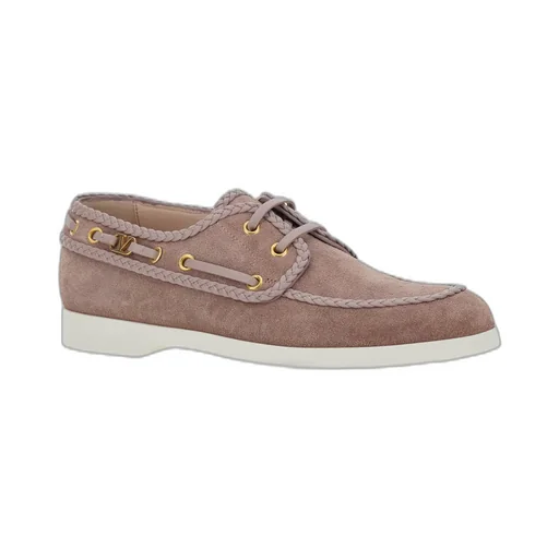 Braided-Edge Boat Shoes