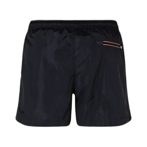 Logo Patch Drawstring Swim Shorts