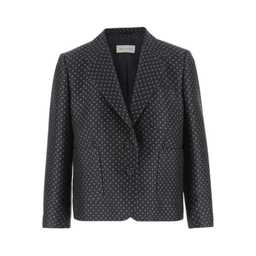 Long-Sleeved Suit Jacket
