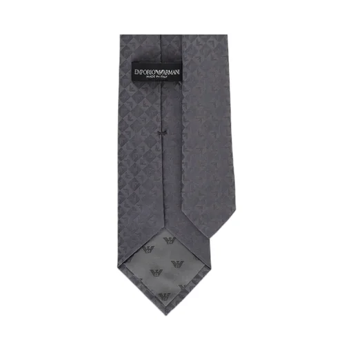 Logo-Jacquard Silk Tie