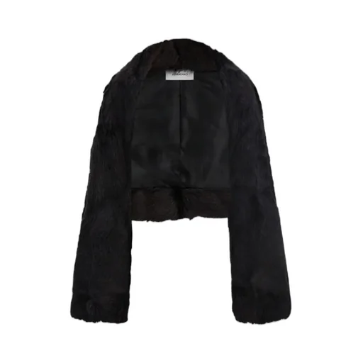 Kid Skin Bolero Coat