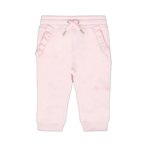 Givenchy Kids Ruffled-Pocket Drawstring Joggers