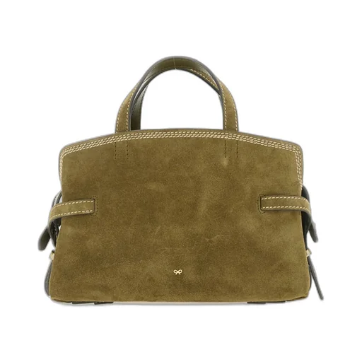 Anya Hindmarch Wilson Stitch Logo Plaque Shoulder Bag