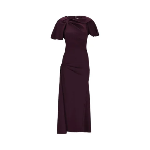 Cap-Sleeve Maxi Dress