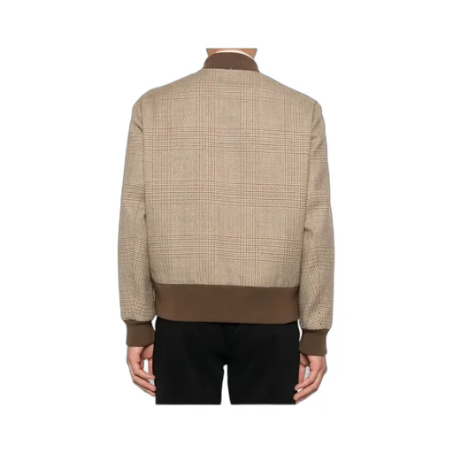 Virgin-Wool Bomber Jacket