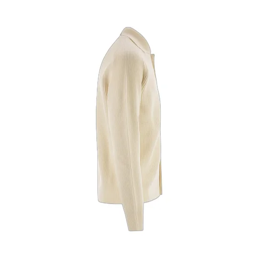 Peserico Ribbed Wool Cardigan