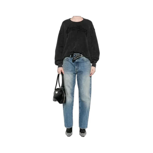 Straight-Leg Cotton Jeans