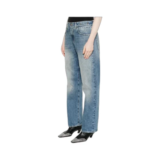 Straight-Leg Cotton Jeans