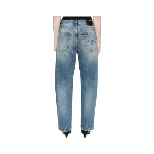Straight-Leg Cotton Jeans