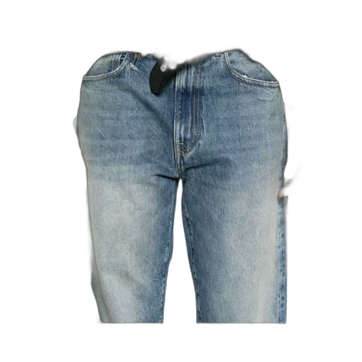 Straight-Leg Cotton Jeans