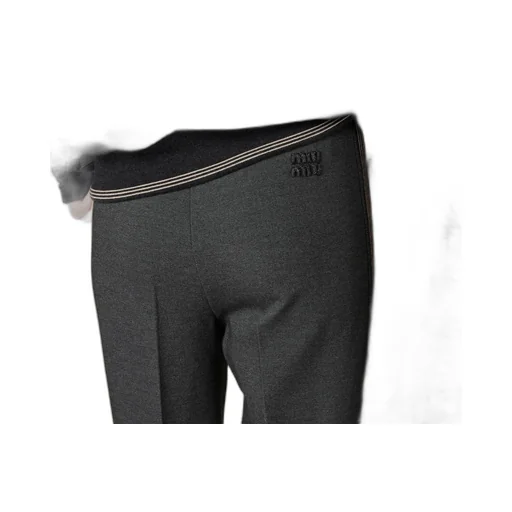 Fabric Stitch Knit Pants