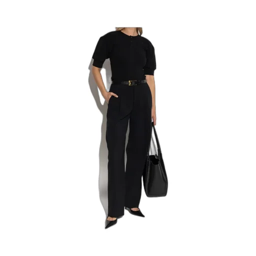 Pleated Side-Pocket Trousers