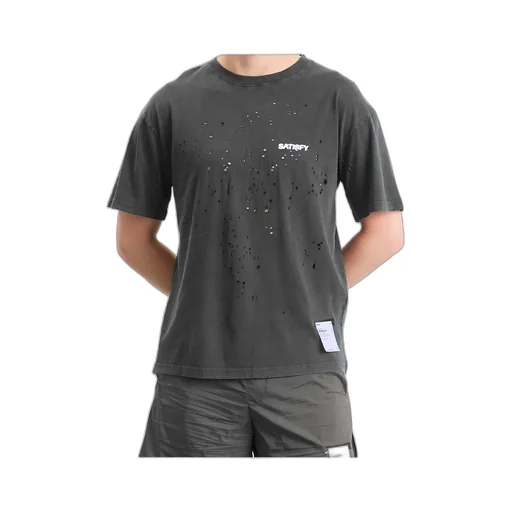 Ripped-Detailing T-Shirt