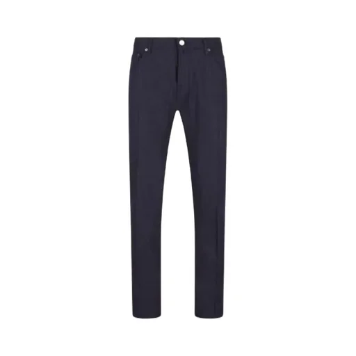 Jacob Cohen Logo Patch Straight Leg Trousers