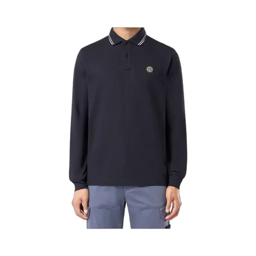 Long-Sleeve Polo Shirt