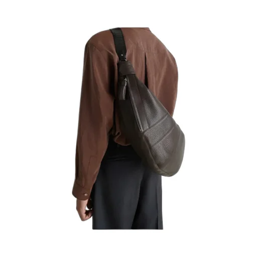 Lemaire Rail Belt Large Croissant Bag