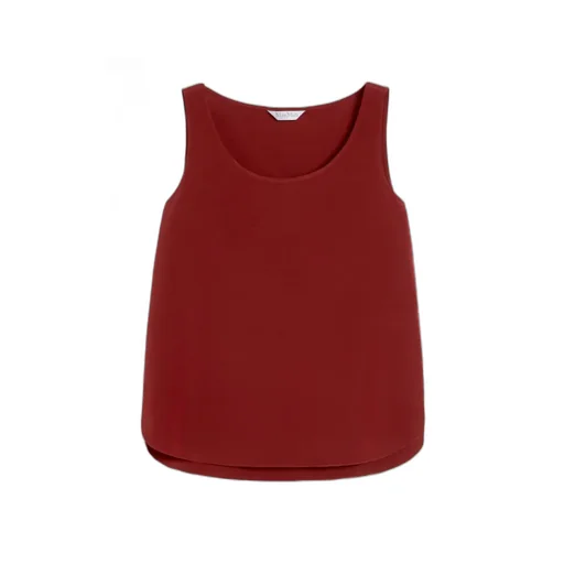 Silk Crepe De Chine Top