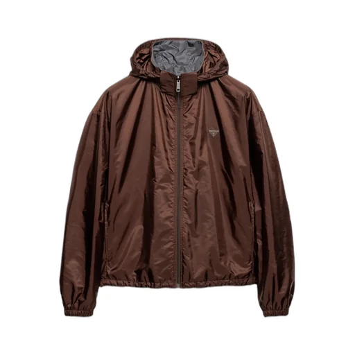 Prada Reversible Zipped Hooded Jacket