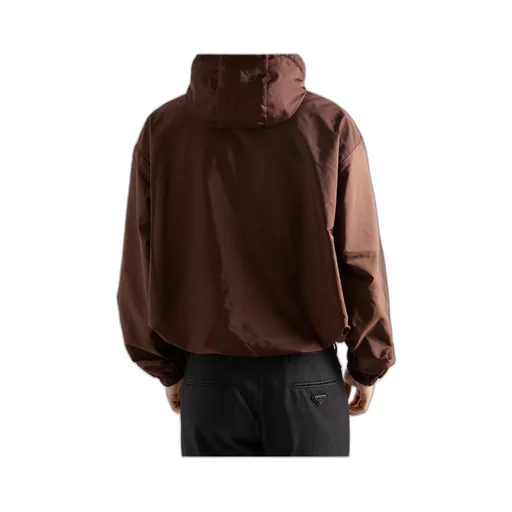 Prada Reversible Zipped Hooded Jacket