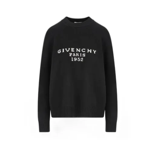 Sweater In Wool Cashmere With Givenchy Signature