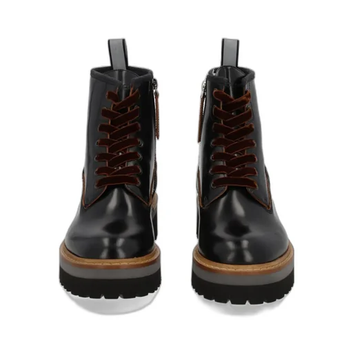 Woolrich Round Toe Lace-Up Boots