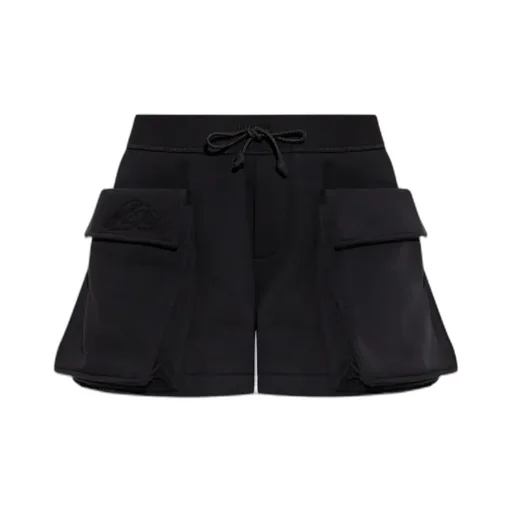 Flap Pocket Drawstring Shorts