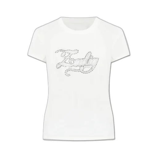 Crystal-Embellished Logo T-Shirt