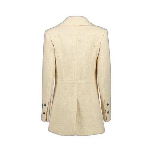 Single-Breasted Tweed Jacket