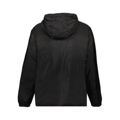 Zip-Fastening Hooded Puffer Jacket